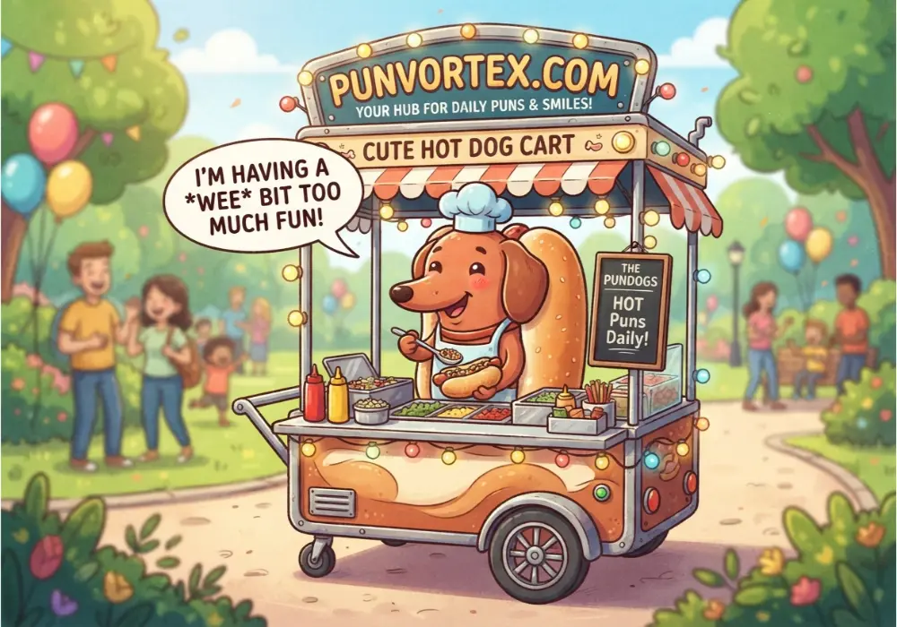 Cute Hot Dog Puns