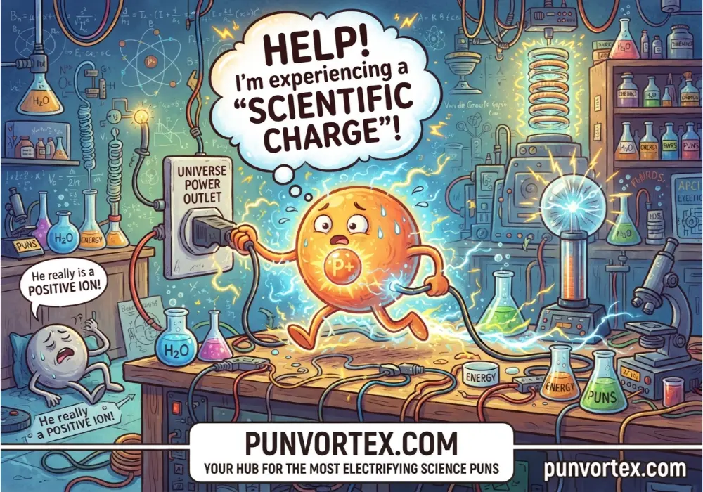 Science Charge Puns