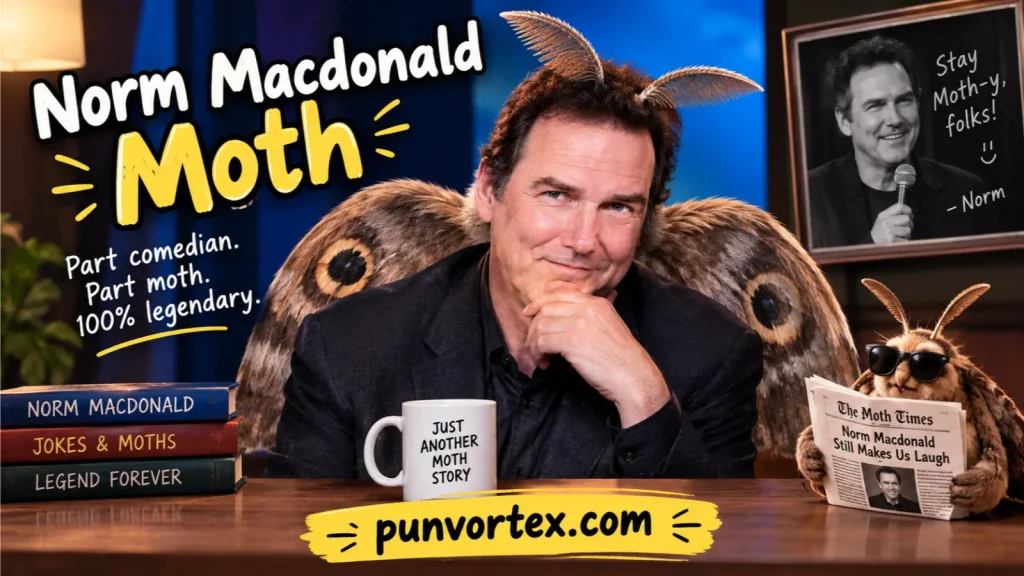 Norm Macdonald Moth Joke Puns