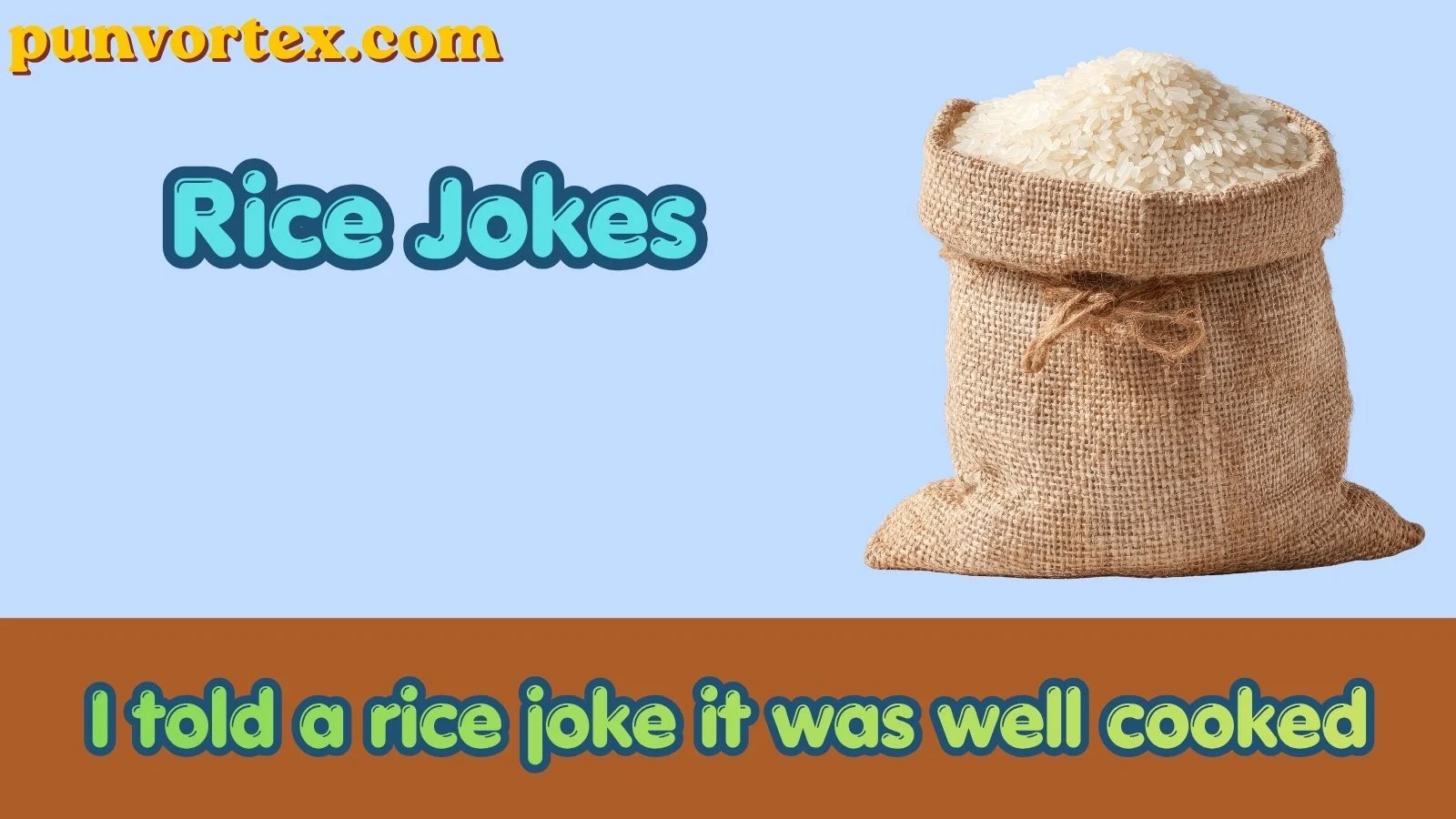 Rice jokes