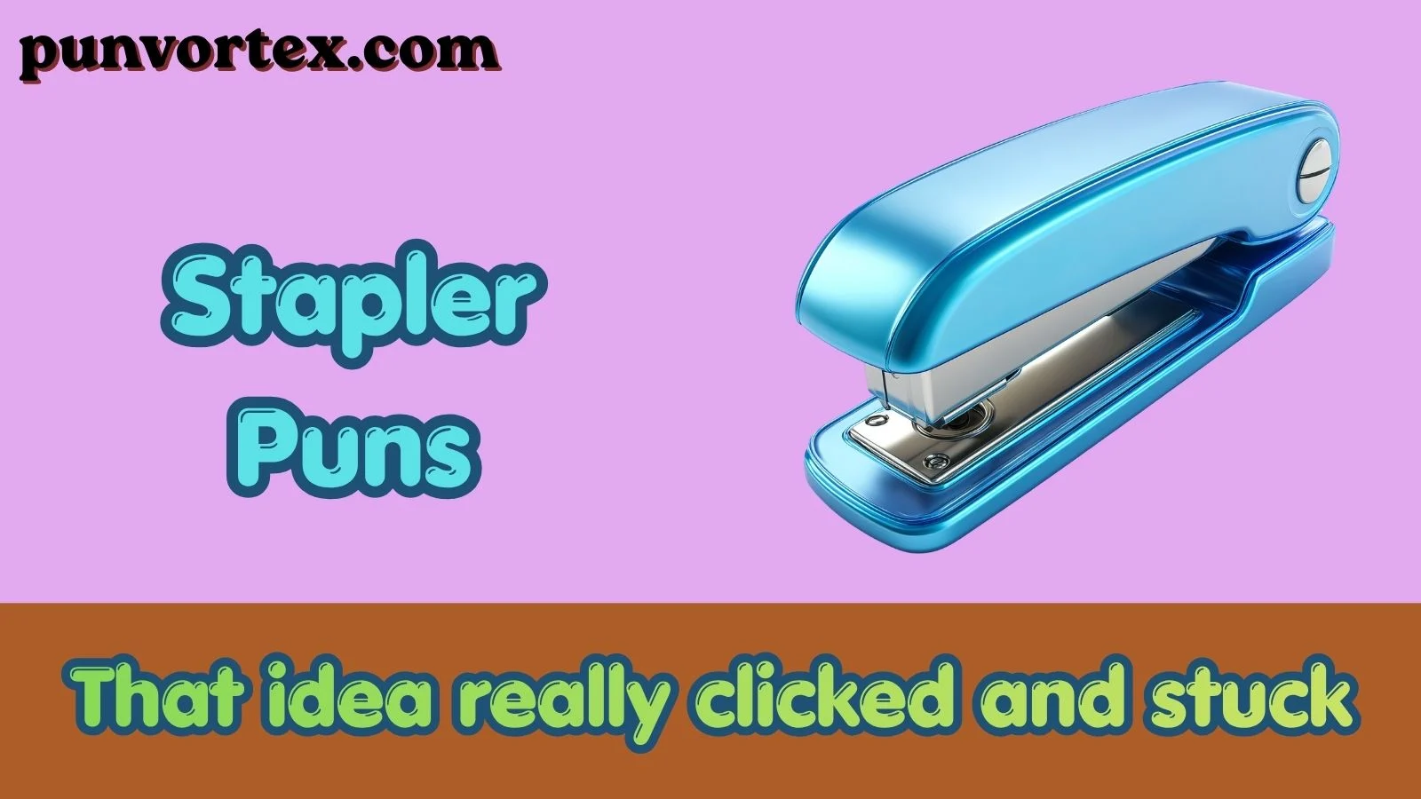 Stapler puns