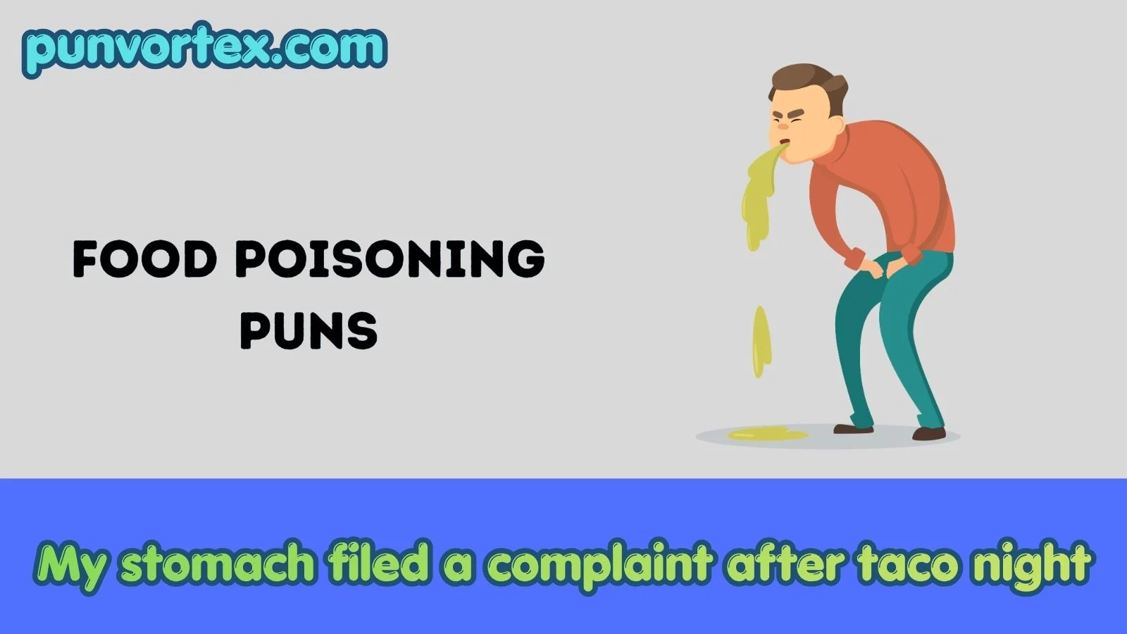 Food poisoning puns