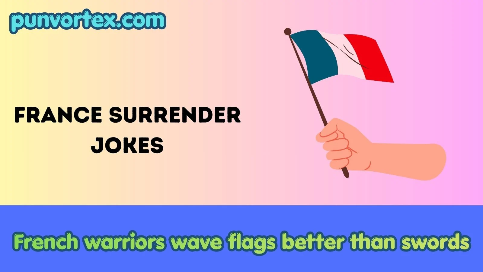 France surrender jokes