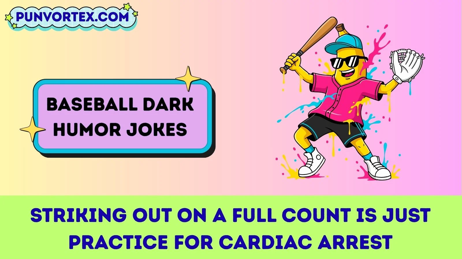 Baseball Dark Humor Jokes