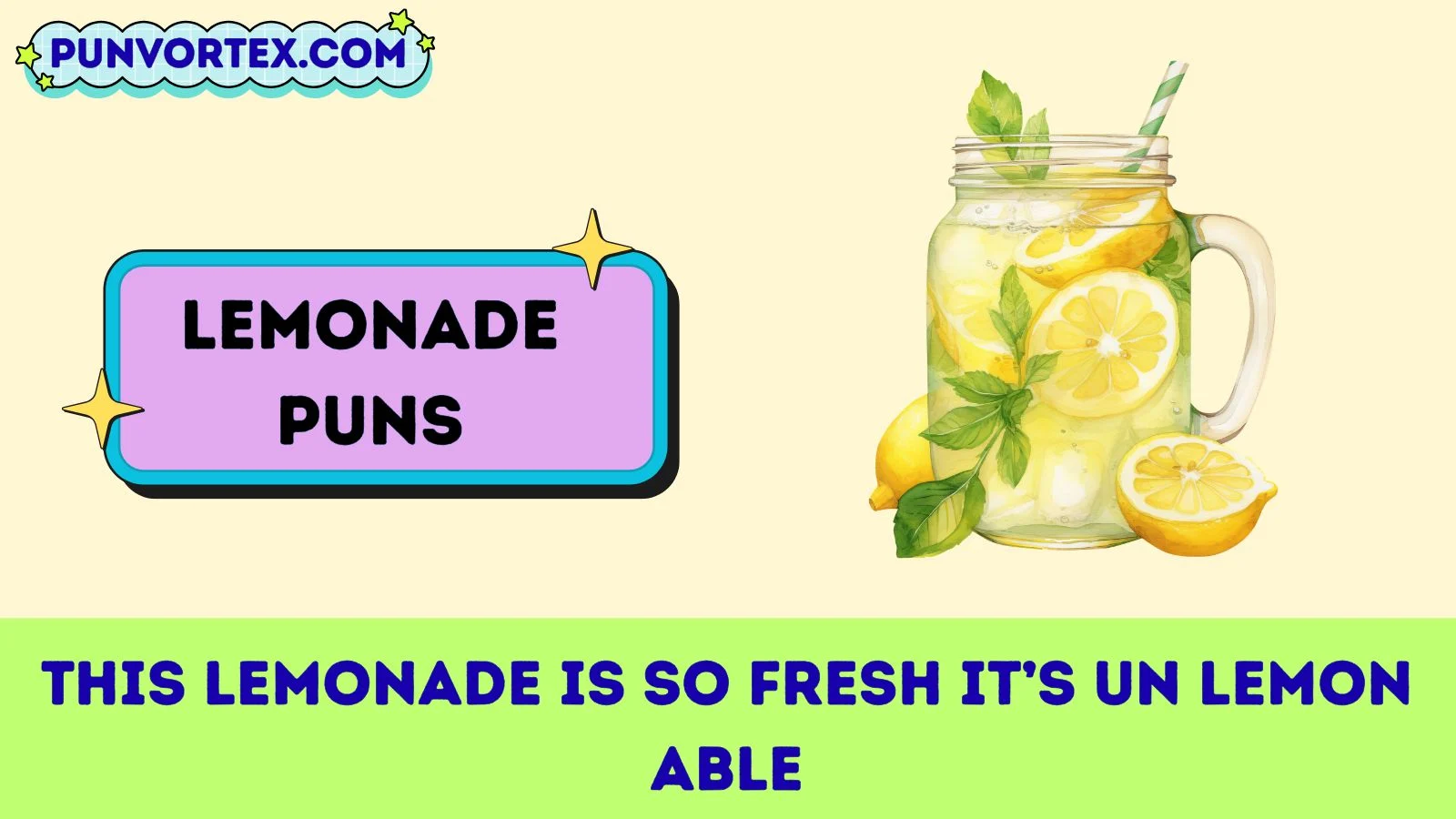 Lemonade puns