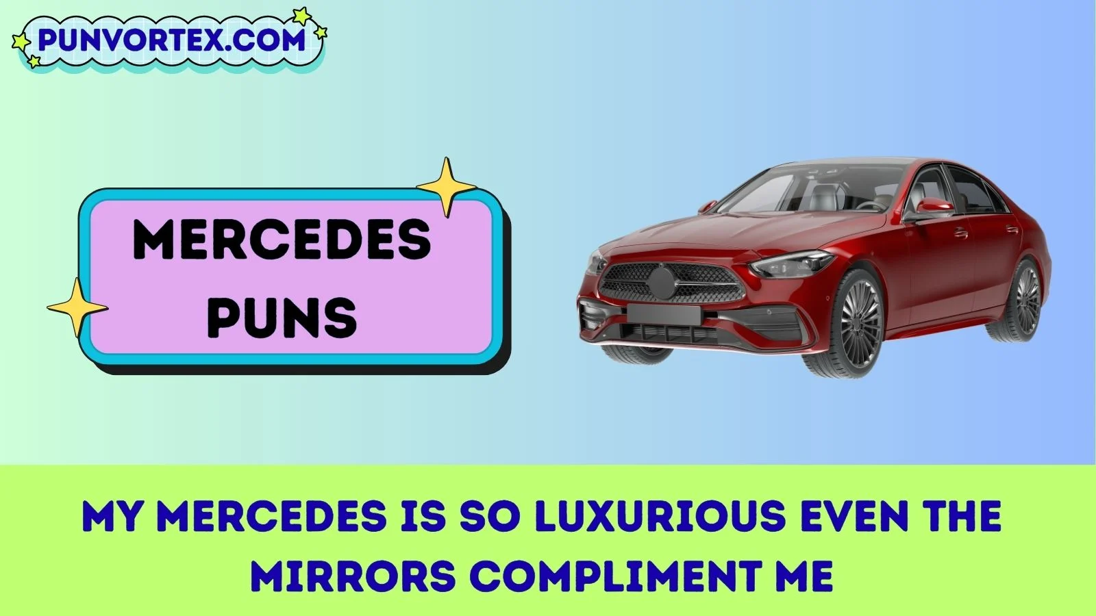 Mercedes puns