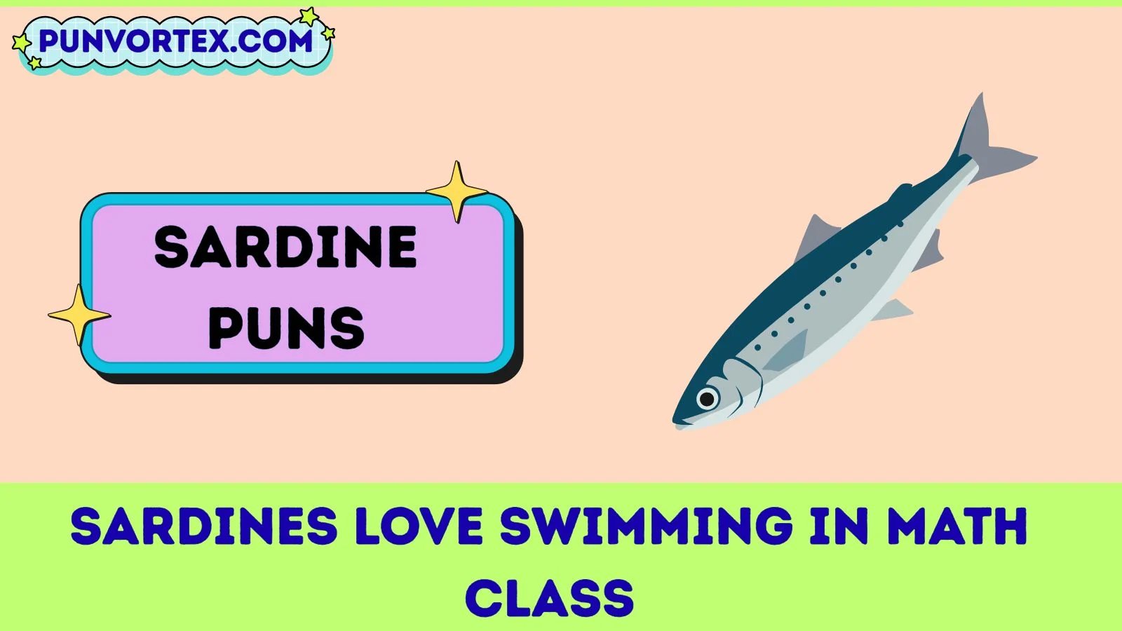 Sardine puns