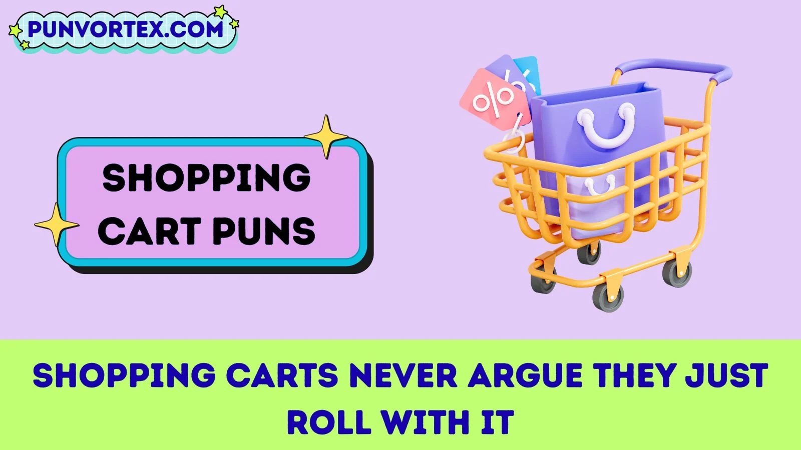 shopping cart puns