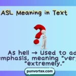 ASL Meaning in Text