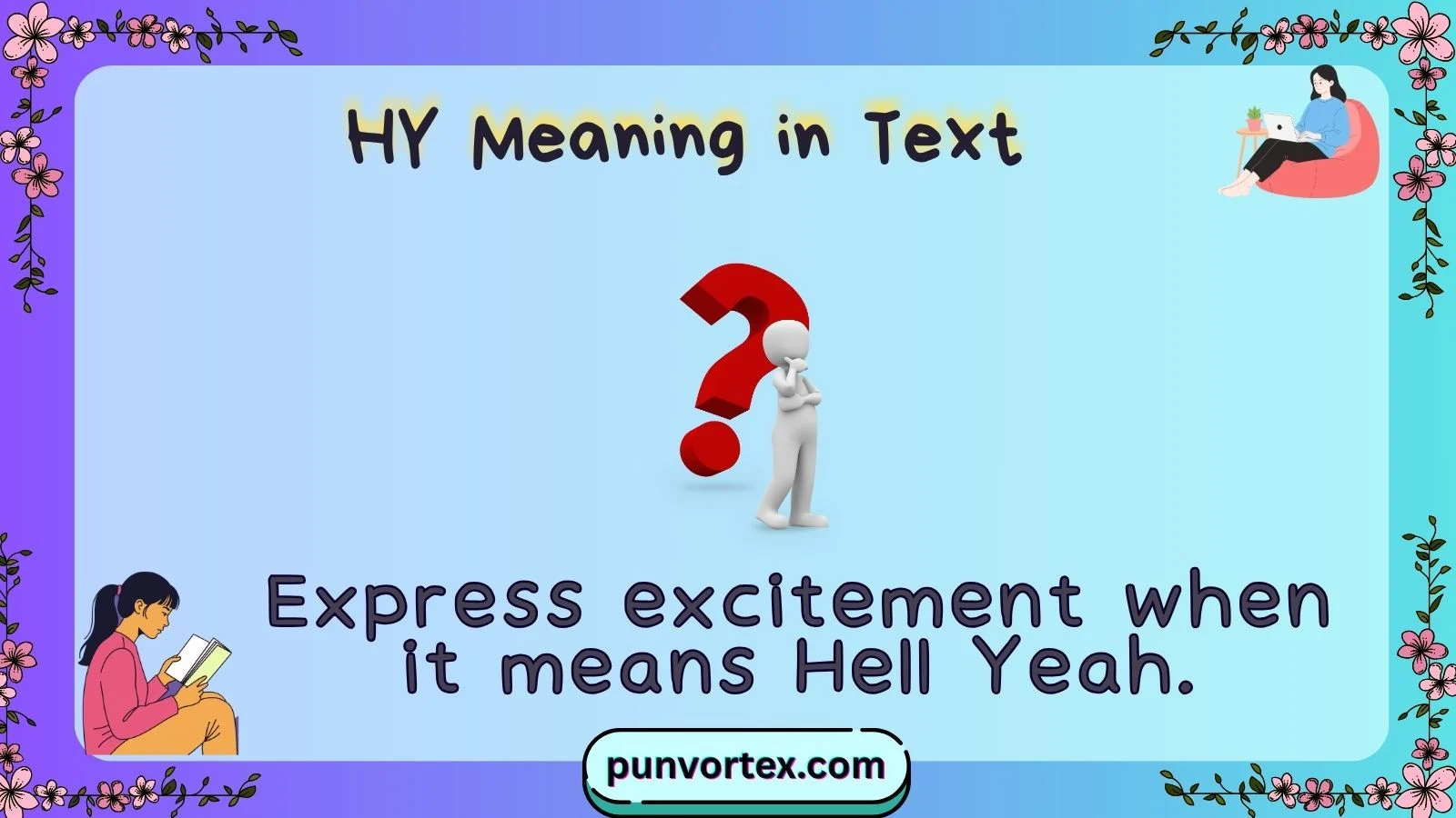 HY Meaning in Text