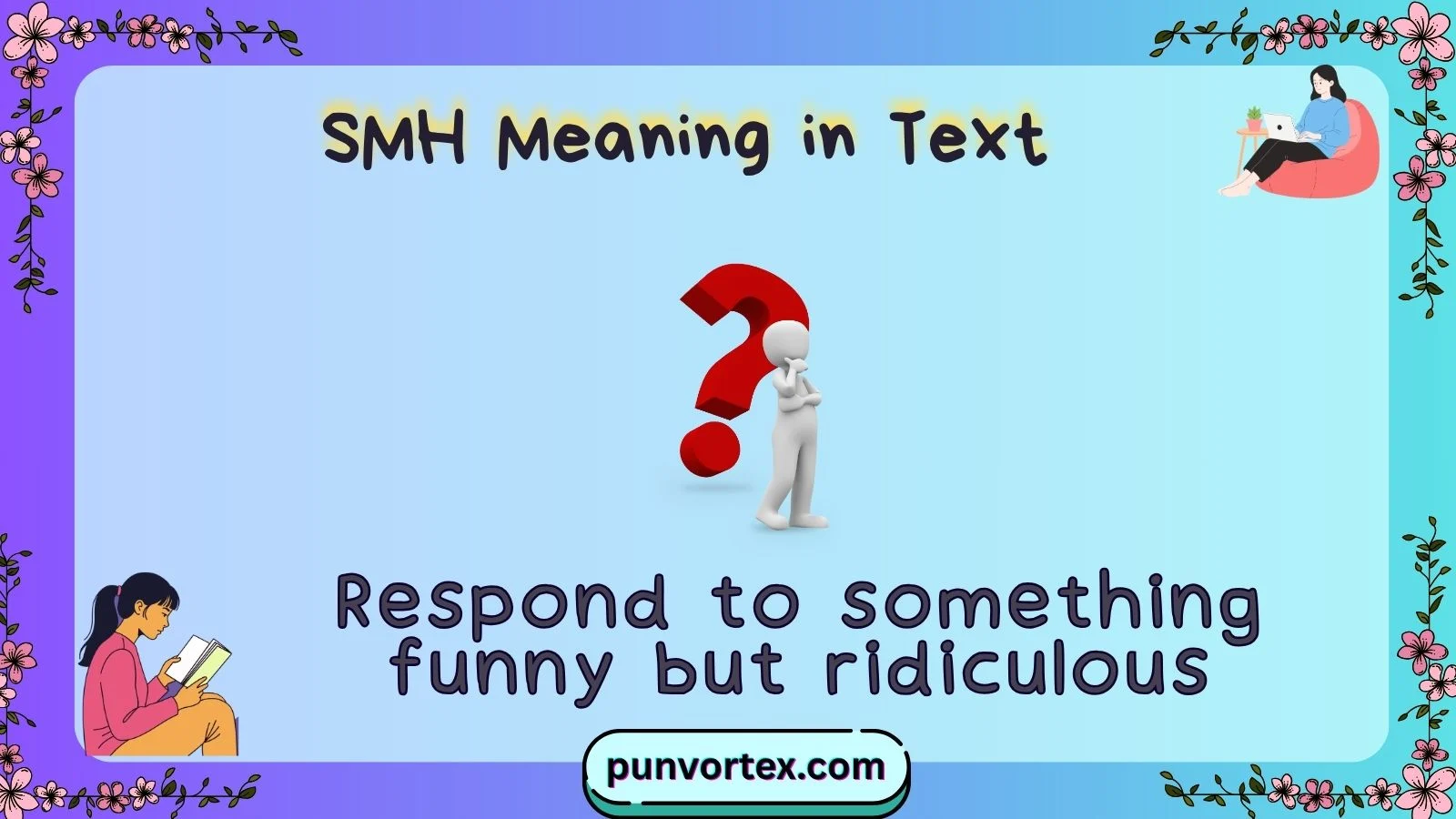 SMH Meaning in Text
