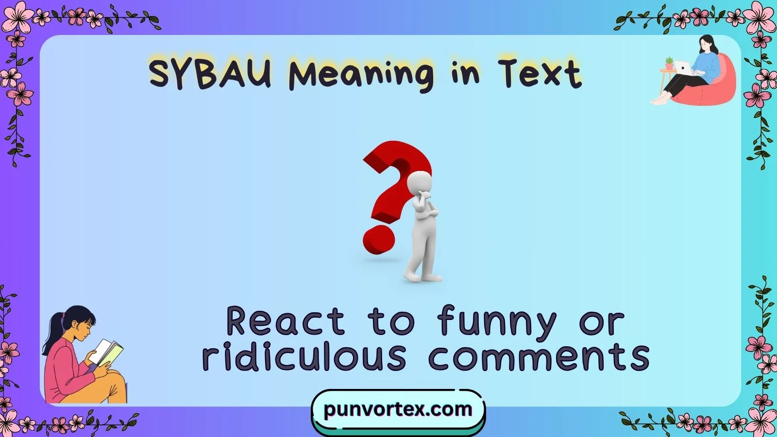 SYBAU Meaning in Text