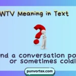 WTV Meaning in Text
