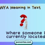 WYA Meaning in Text